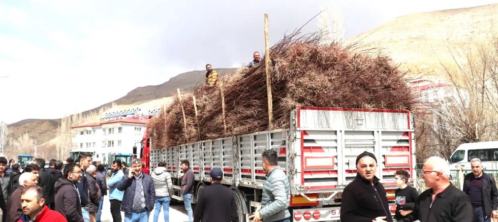 60 Bin Kayısı Fidanı Üreticiyle Buluştu