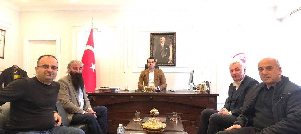 D.Ç. Divriğispor Yönetiminden Kaymakam Tutay’a Ziyaret