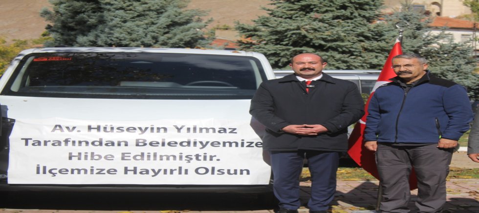 Av. Hüseyin Yılmaz’dan Araç Hibesi