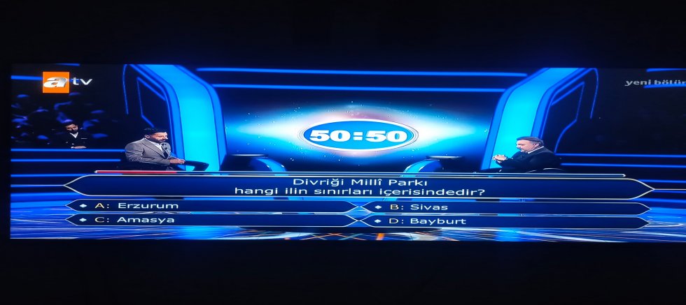 Milyonerde Divriği Sorusu