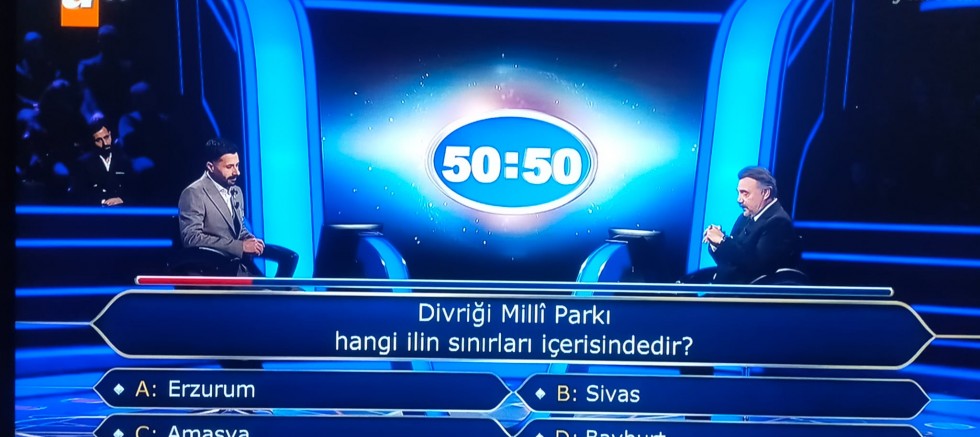 Milyonerde Divriği Sorusu