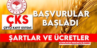 2021 Üretim Yılı Çiftçi Kayıt Sistemi Başvuruları Başladı