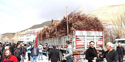 60 Bin Kayısı Fidanı Üreticiyle Buluştu