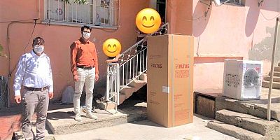 80 Aileye Eşya Desteği