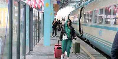 Ankara-Sivas Hızlı Tren Hattı'nda 110 Bin Yolcu Taşındı