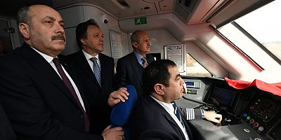 Ankara- Sivas YHT’de Test Sürüşü