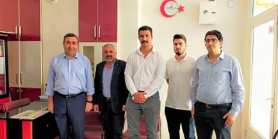 Aslan Küçükemre gazetemizi ziyaret etti