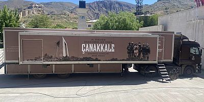 Çanakkale Muharebeleri Mobil Müzesi Divriği'de 