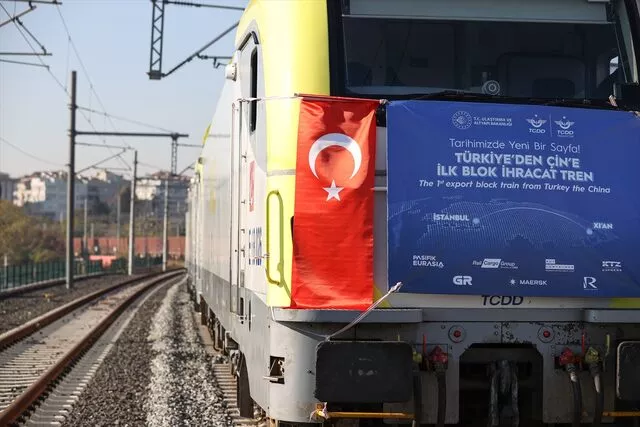 Çin Treni Divriği'den geçti