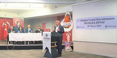DİVKOOP Olağan Genel Kurulunu Yaptı