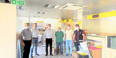 Divriği PTT’si ve Divriği Noterliği tedbir amacıyla kapatıldı