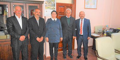      Eğrisu köyü muhtar ve azalarının  Sivas ziyaretleri
