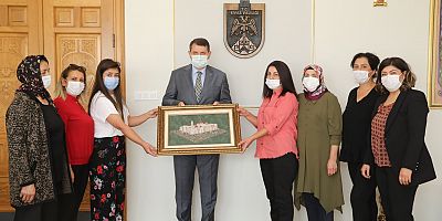 Kadın Muhtarlar Valiyi  Ziyaret Etti