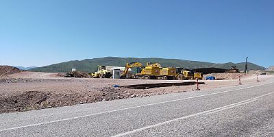 Karasar ‘da Yol Yapım Çalışmaları