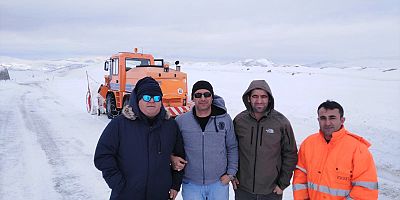 Karayolları ekipleri 24 saat nöbette