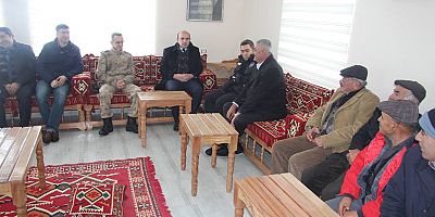 Kaymakam Öztabak Höbek köyünü ziyaret etti