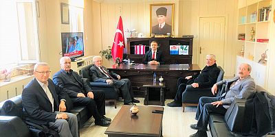 Kaymakam Yakup Papaker’e Teşekkür Ziyareti 