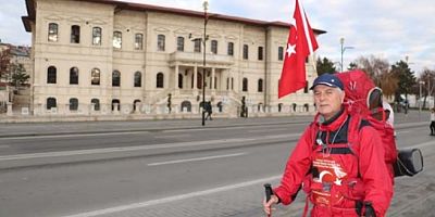 Milli mücadele yolunu yaya yürüyor