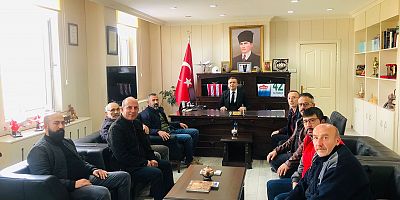 Muhtarların Kaymakam Ziyareti