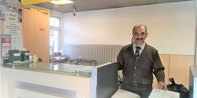 PTT’nin emektarı emekliye ayrıldı