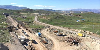 SARIÇİÇEK-2 TÜNELİ TAMAMLANIYOR