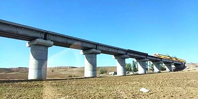  Sivas-Erzincan YHT için çalışmalar hızla devam ediyor