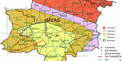 Sivas’ın Deprem Risk Haritası Çıkarıldı