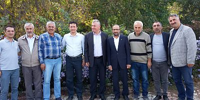 Sivas Muhtarlar Derneği Başkanı Divriği'ye geldi