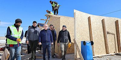 Sivas Valiliği Doğanşehir'de Yaraları Sarıyor 