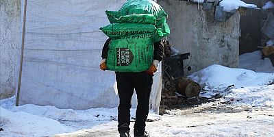 Sosyal Yardımlaşma Vakfı’nca  Kömür Yardımı Yapıldı