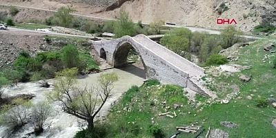 Tarihi Handere Köprüsü 779 yıldır ayakta