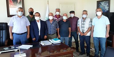 Üçpınar Heyeti'nden İsmail Kaya'ya Ziyaret