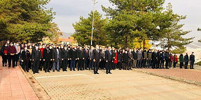 Ulu Önder ATATÜRK’ü Saygıyla Andık