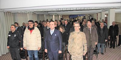  “ UYUMA” Uyuşturucu ile Mücadele Tanıtım toplantısı yapıldı