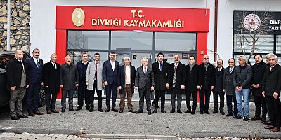 Vali Şimşek Divriği’ye Geldi