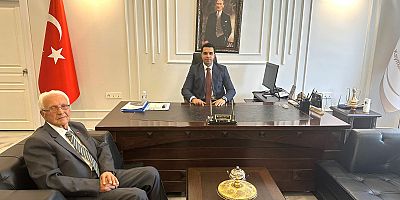 Yeşil Divriği Gazetesi’nden  Kaymakam TUTAY’a Ziyaret