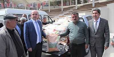 Yonca ve Fiğ dağıtımı yapıldı