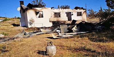 Yuva Köyünde Yangın 